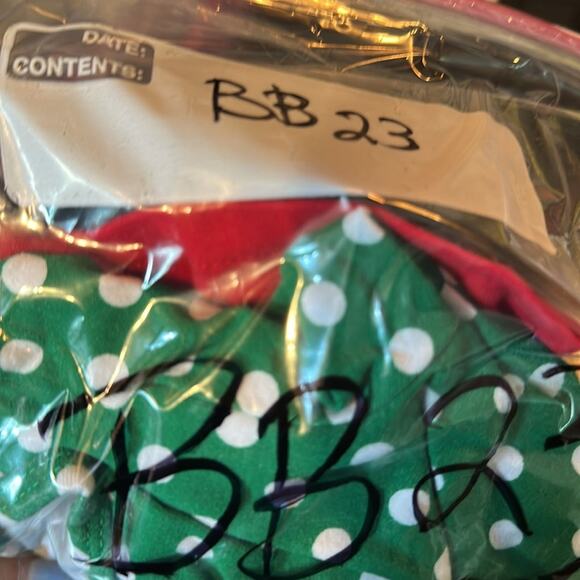 VTG Bonnie Jean Little Girls Ruffle Holiday Dress Sz 4T Toddler Snowman Winter - Picture 6 of 6